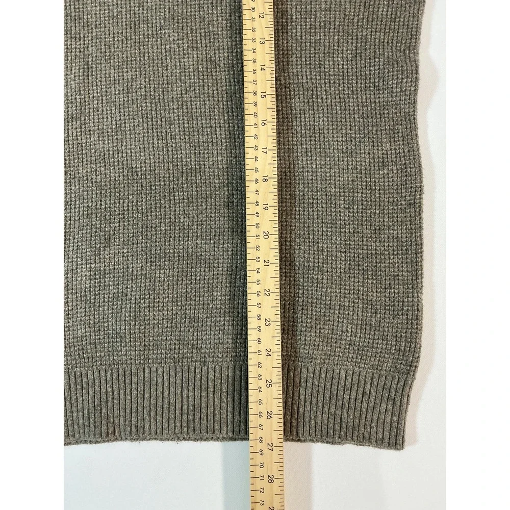 Banana Republic Men's Waffle Knit Sweater Brown Size M